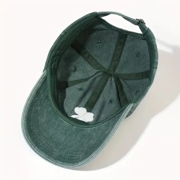 St Patrick's Day Green Clover Baseball Hat Cap Lucky Shamrock Irish NEW IN BAG - Picture 5 of 6